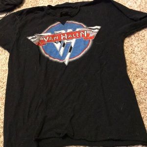 van halen band tee